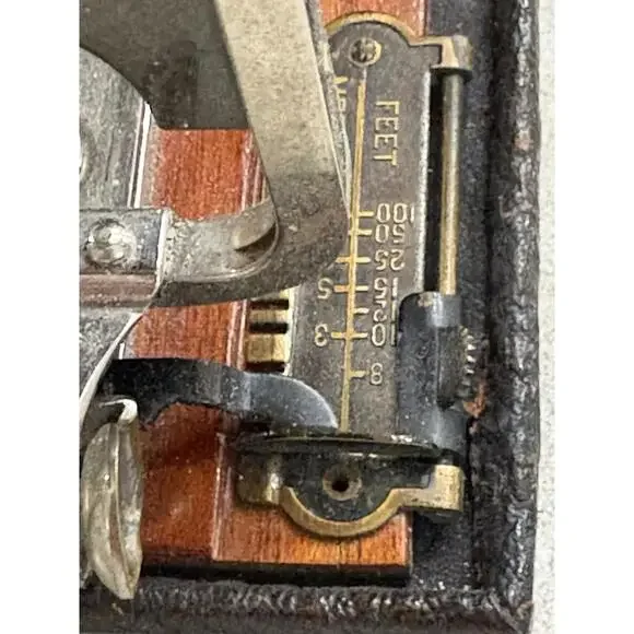 Antique Eastman Kodak NO. 3A FOLDING POCKET KODAK Model B-4 Camera w/ Red Bellow - Picture 3 of 15